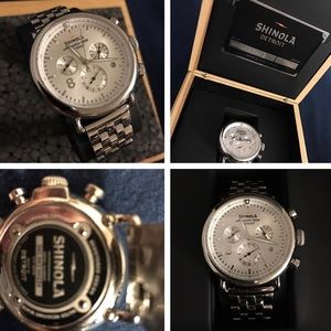 Shinola Mens Stainless watch